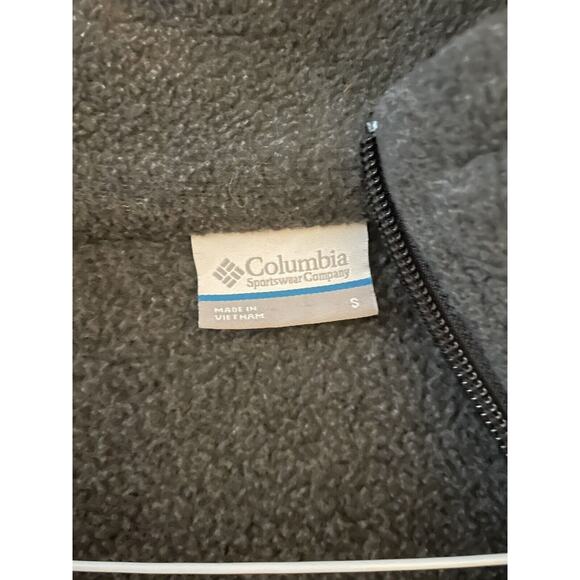 Columbia Sweatshirt Women's Small Dark Gray Benton Spring Full Zip Activewear - Picture 3 of 6